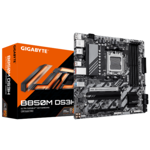 לוח אם GIGABYTE B850M DS3H DDR5 MICRO-ATX AM5 2.5GBE LAN לוח אם GIGABYTE B850M DS3H DDR5 MICRO-ATX AM5 2.5GBE LAN