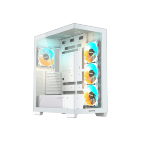 מארז לבן GIGABYTE C500 PANORAMIC STEALTH ICE Mid-Tower ATX מארז לבן GIGABYTE C500 PANORAMIC STEALTH ICE Mid-Tower ATX