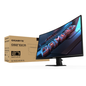 מסך קעור Gigabyte GS27QCA VA 180hz QHD HDR Ready AMD FreeSync מסך קעור Gigabyte GS27QCA VA 180hz QHD HDR Ready AMD FreeSync
