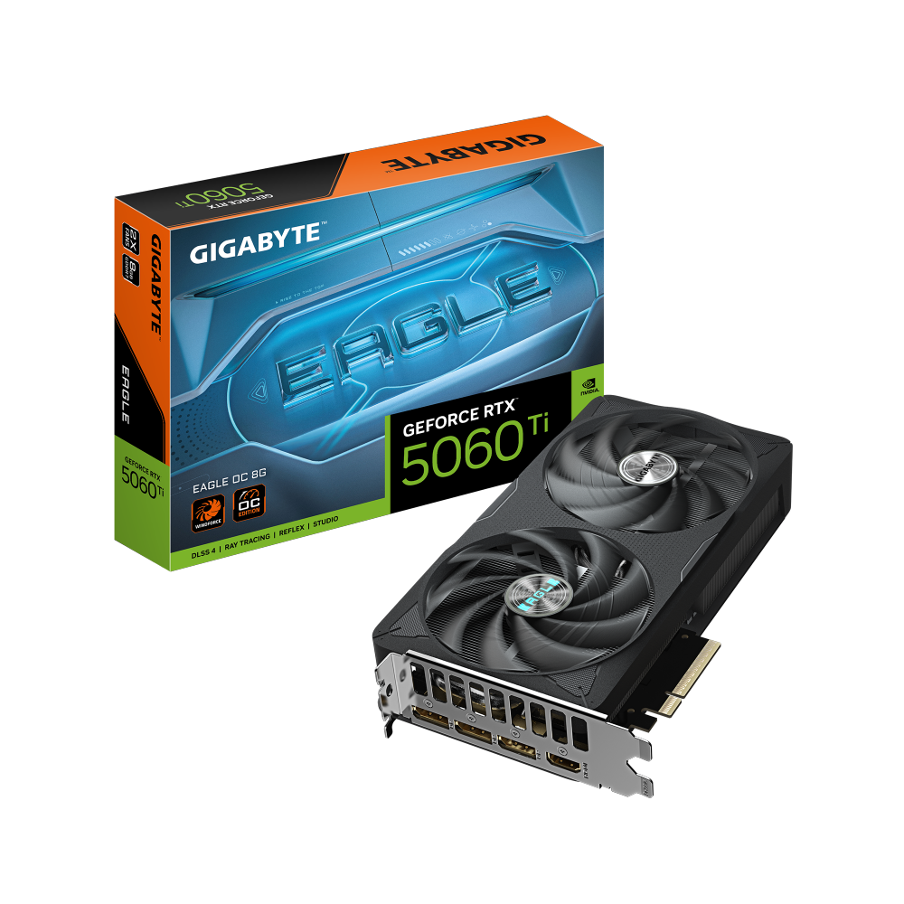 כרטיס מסך GIGABYTE GEFORCE 5060 TI EAGLE OC 8GB
