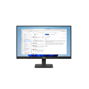 מסך ThinkVision S24-4e 4ms 100Hz FHD IPS 23.8 HDMI VGA Black Vesa