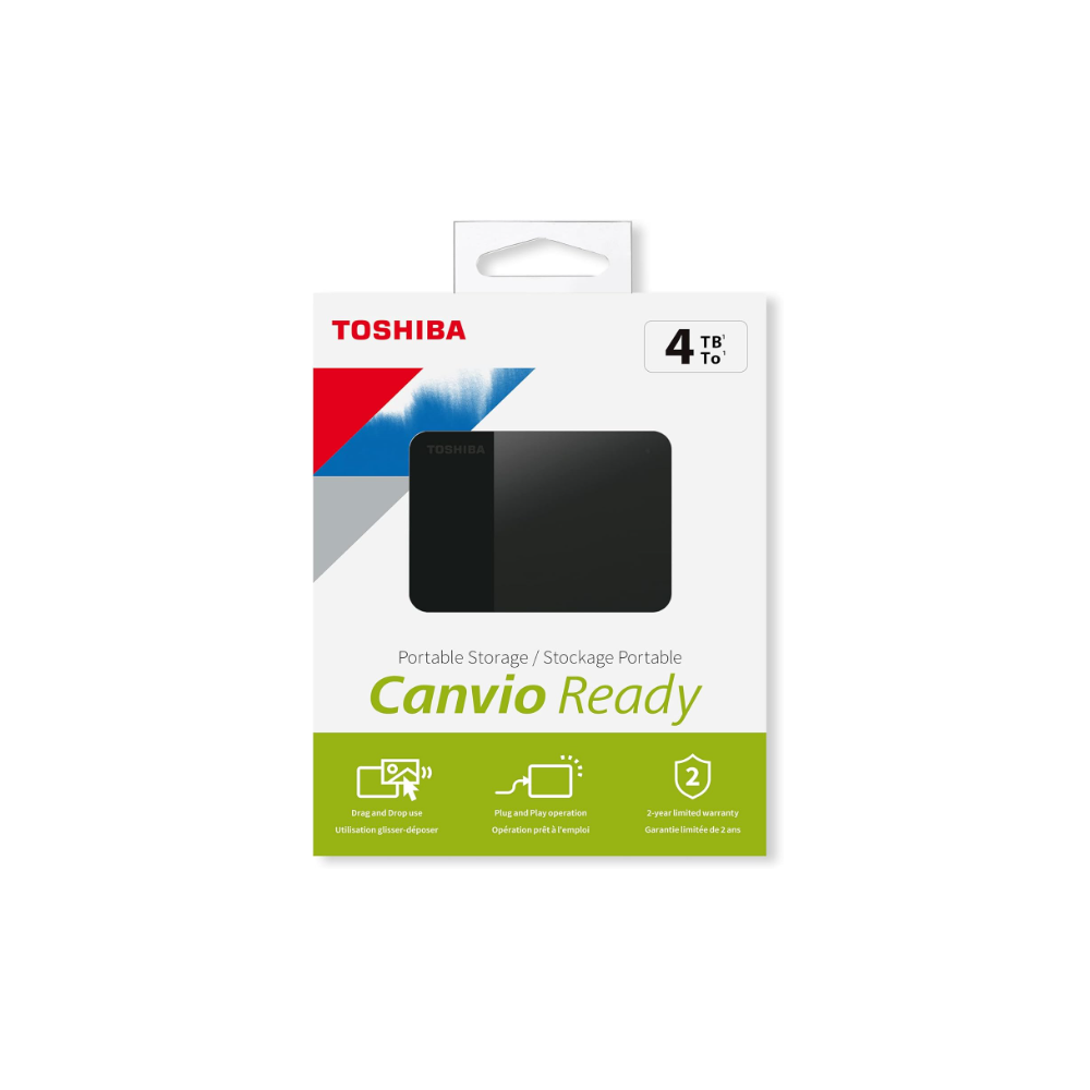 דיסק חיצוני TOSHIBA Canvio Ready 4TB 2.5 USB 3.2