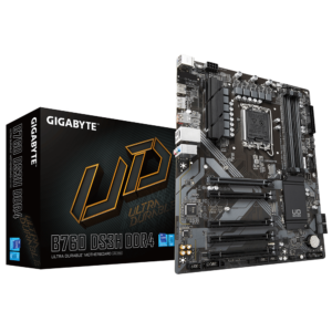 לוח Gigabyte B760 DS3H DDR4 ATX PCIE 4.0 DP HDMI LGA1700 לוח Gigabyte B760 DS3H DDR4 ATX PCIE 4.0 DP HDMI LGA1700