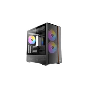 מארז Antec Flux Rear Mid Tower 3X140mm ARGB 2X120MM Fan TypeC 3.2 מארז Antec Flux Rear Mid Tower 3X140mm ARGB 2X120MM Fan TypeC 3.2