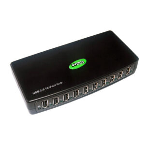 מפצל USB-2.0 מקצועי ל-10 תוצרת STLAB דגם U-500