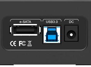 תחנת עגינה Orico 6618US3 לכוננים 2.5/3.5 אינץ USB-3.0 + eSATA תחנת עגינה Orico 6618US3 לכוננים 2.5/3.5 אינץ USB-3.0 + eSATA
