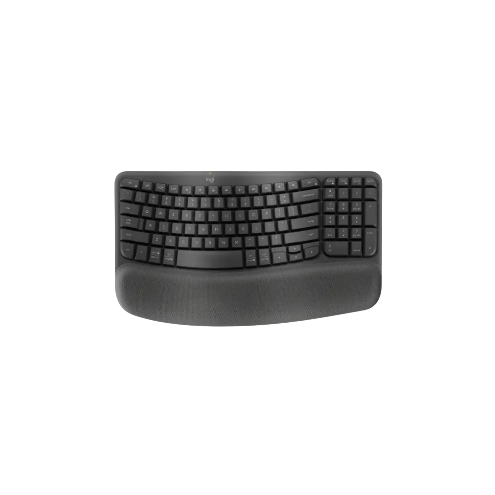 מקלדת ארגונומית אלחוטית LOGITECH LOGI Wave Keys