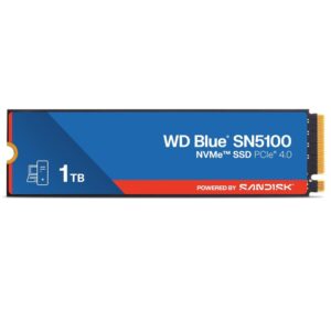 דיסק פנימי WD BLUE SN5100 1TB Gen4.0 Up to 7100MB/S Read 2280 דיסק פנימי WD BLUE SN5100 1TB Gen4.0 Up to 7100MB/S Read 2280
