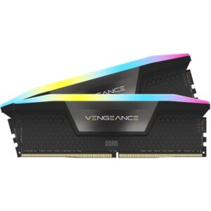 זיכרון לנייח Corsair Vengeance RGB 64GB (2x32GB) DDR5 6000MHz CL30 זיכרון לנייח Corsair Vengeance RGB 64GB (2x32GB) DDR5 6000MHz CL30