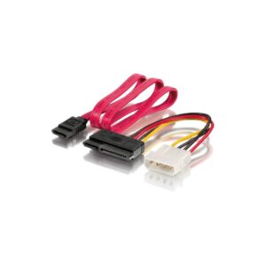 מתאם Molex ל-SATA כולל כבל SATA מתאם Molex ל-SATA כולל כבל SATA