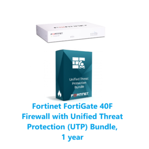 באנדל FortiGate-40F + רישיון UTP לשנה באנדל FortiGate-40F + רישיון UTP לשנה