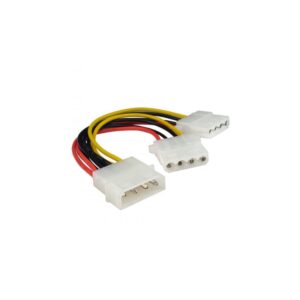 מפצל חשמל לשני חיבורי Molex מפצל חשמל לשני חיבורי Molex