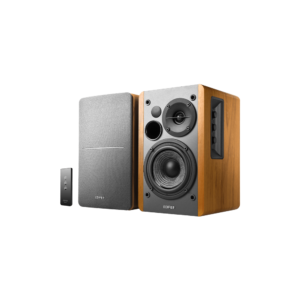 רמקולים Edifier R1280T בגימור עץ רטרו — 42W, Dual RCA רמקולים Edifier R1280T בגימור עץ רטרו — 42W, Dual RCA