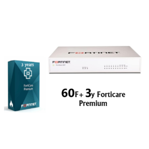 באנדל FortiGate-60F + רישיון UTP ל-3 שנים באנדל FortiGate-60F + רישיון UTP ל-3 שנים