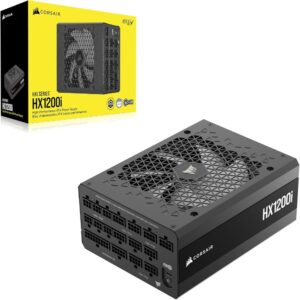 ספק כוח Corsair HX1200i ATX 3.1 1200W 80 Plus Platinum דיגיטלי ספק כוח Corsair HX1200i ATX 3.1 1200W 80 Plus Platinum דיגיטלי