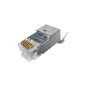 תקע זכר מסוכך RJ-45 Cat 7 לכבלי FTP תקע זכר מסוכך RJ-45 Cat 7 לכבלי FTP