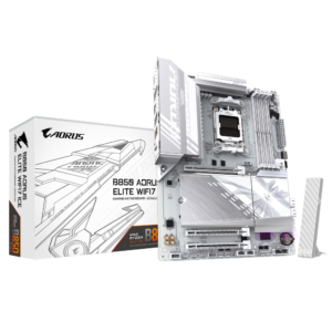 לוח אם Gigabyte B850 AORUS Elite WIFI7 ICE DDR5 AMD AM5 לוח אם Gigabyte B850 AORUS Elite WIFI7 ICE DDR5 AMD AM5