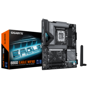 לוח אם Gigabyte B860 Eagle WIFI6E DDR5 LGA1851 לוח אם Gigabyte B860 Eagle WIFI6E DDR5 LGA1851