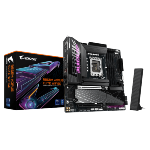 לוח אם Gigabyte B860M AORUS Elite WIFI6E DDR5 LGA1851 לוח אם Gigabyte B860M AORUS Elite WIFI6E DDR5 LGA1851