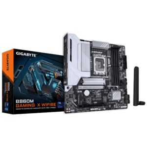 לוח אם Gigabyte B860M Gaming X WIFI6E DDR5 LGA1851 לוח אם Gigabyte B860M Gaming X WIFI6E DDR5 LGA1851