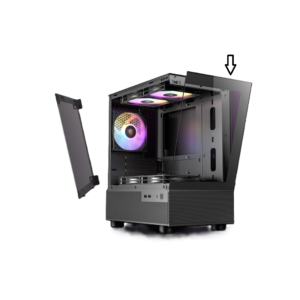 פנל קדמי למארז Antec CX200M שחור פנל קדמי למארז Antec CX200M שחור