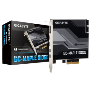 כרטיס הרחבה Gigabyte Thunderbolt 4 (GC-Maple Ridge) כרטיס הרחבה Gigabyte Thunderbolt 4 (GC-Maple Ridge)