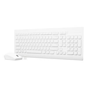 סט אלחוטי לבן 2 שפות Lenovo 510 Wireless Set Hebrew English