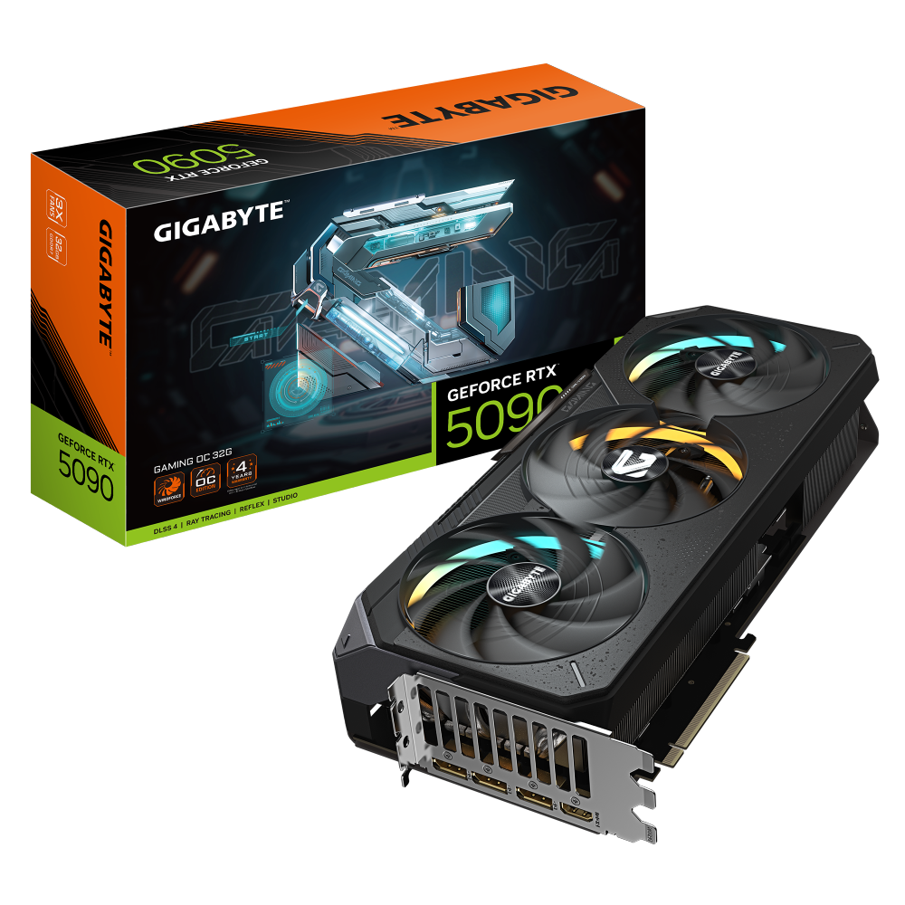 כרטיס מסך Gigabyte GeForce RTX 5090 Gaming OC 32GB