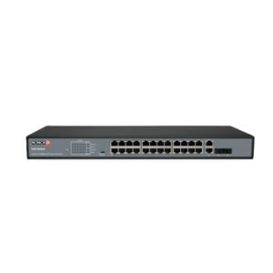 מתג Provision 24 פורטים PoE +2 Uplink +2 SFP — 370W מתג Provision 24 פורטים PoE +2 Uplink +2 SFP — 370W