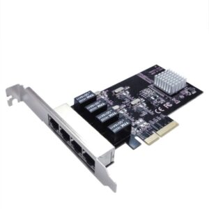 כ. רשת ST Lab N-451 PCIe 4-Port Gigabit Net Controller PCIEX4