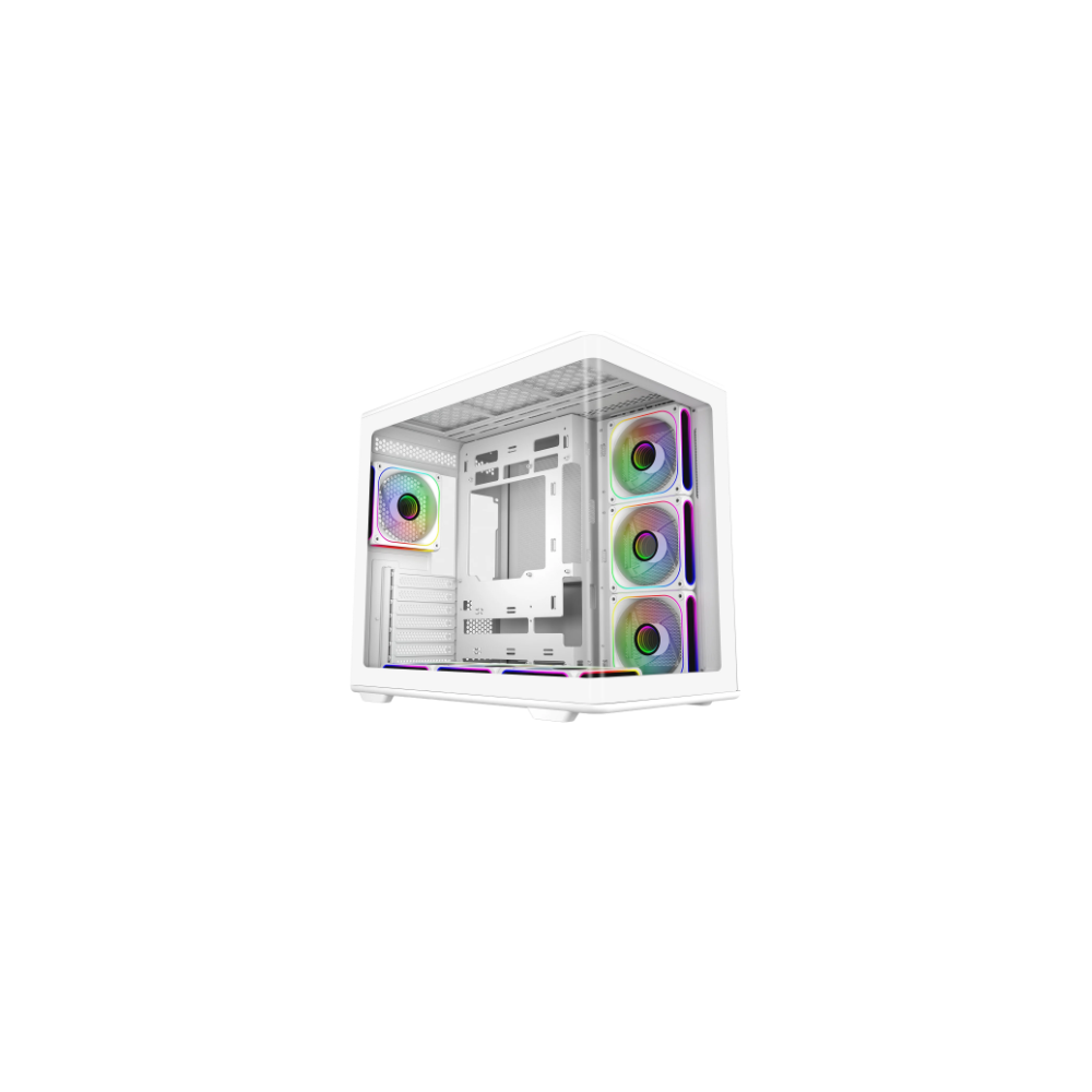 מארז Cooler Master Elite 600 לבן ATX Mid-Tower USB-C Airflow
