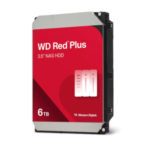 דיסק פנימי WD Red Plus 6TB NAS HDD 3.5 5400RPM SATA III