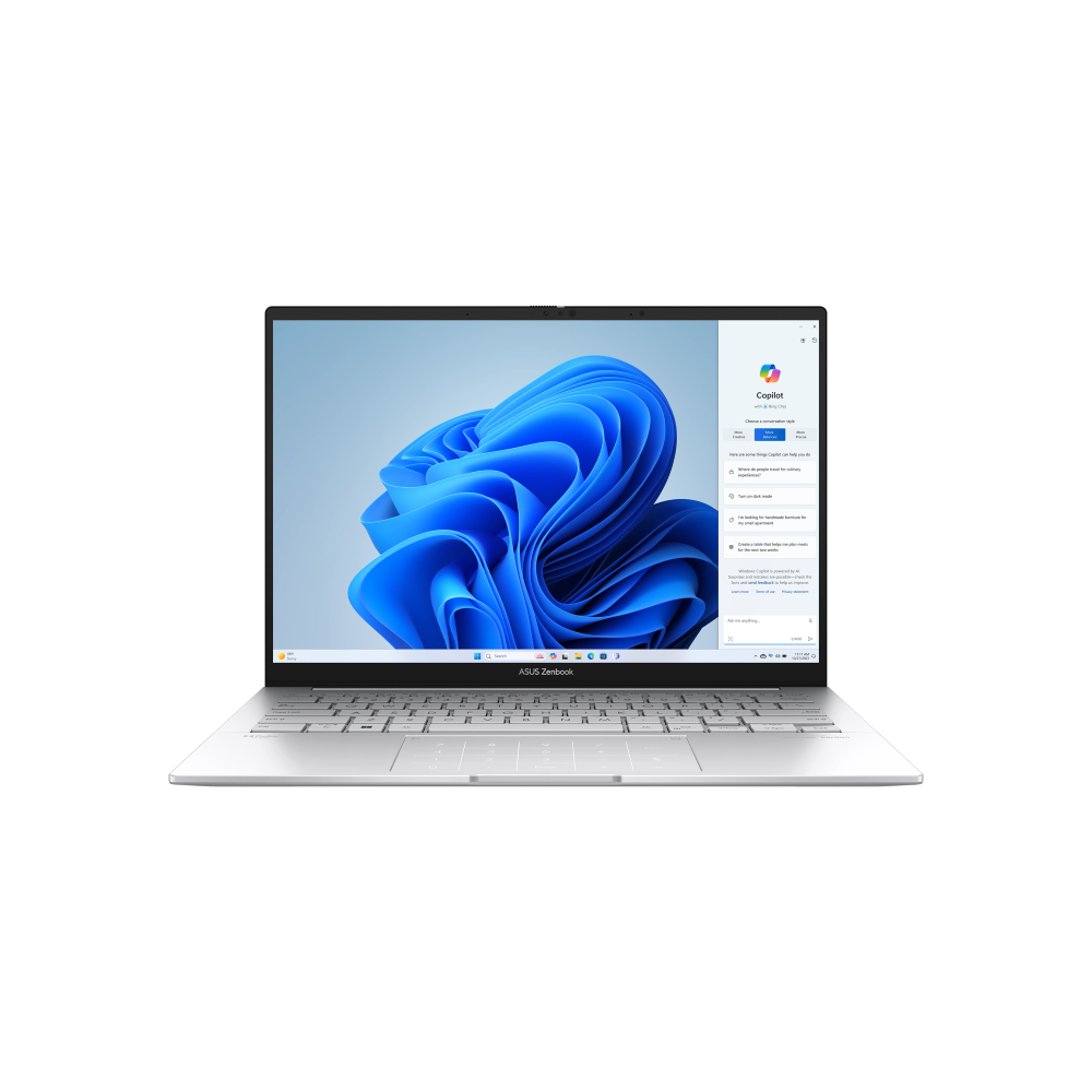 מחשב נייד ASUS Zenbook 14 UX3405CA Ultra 7 255H 16GB 1TB 3K OLED Win11