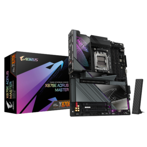 לוח אם Gigabyte X870E AORUS Master DDR5 AMD AM5 לוח אם Gigabyte X870E AORUS Master DDR5 AMD AM5