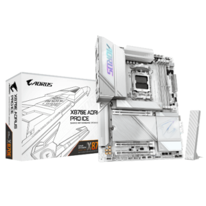 לוח אם Gigabyte X870E AORUS Pro ICE DDR5 AMD AM5 לוח אם Gigabyte X870E AORUS Pro ICE DDR5 AMD AM5