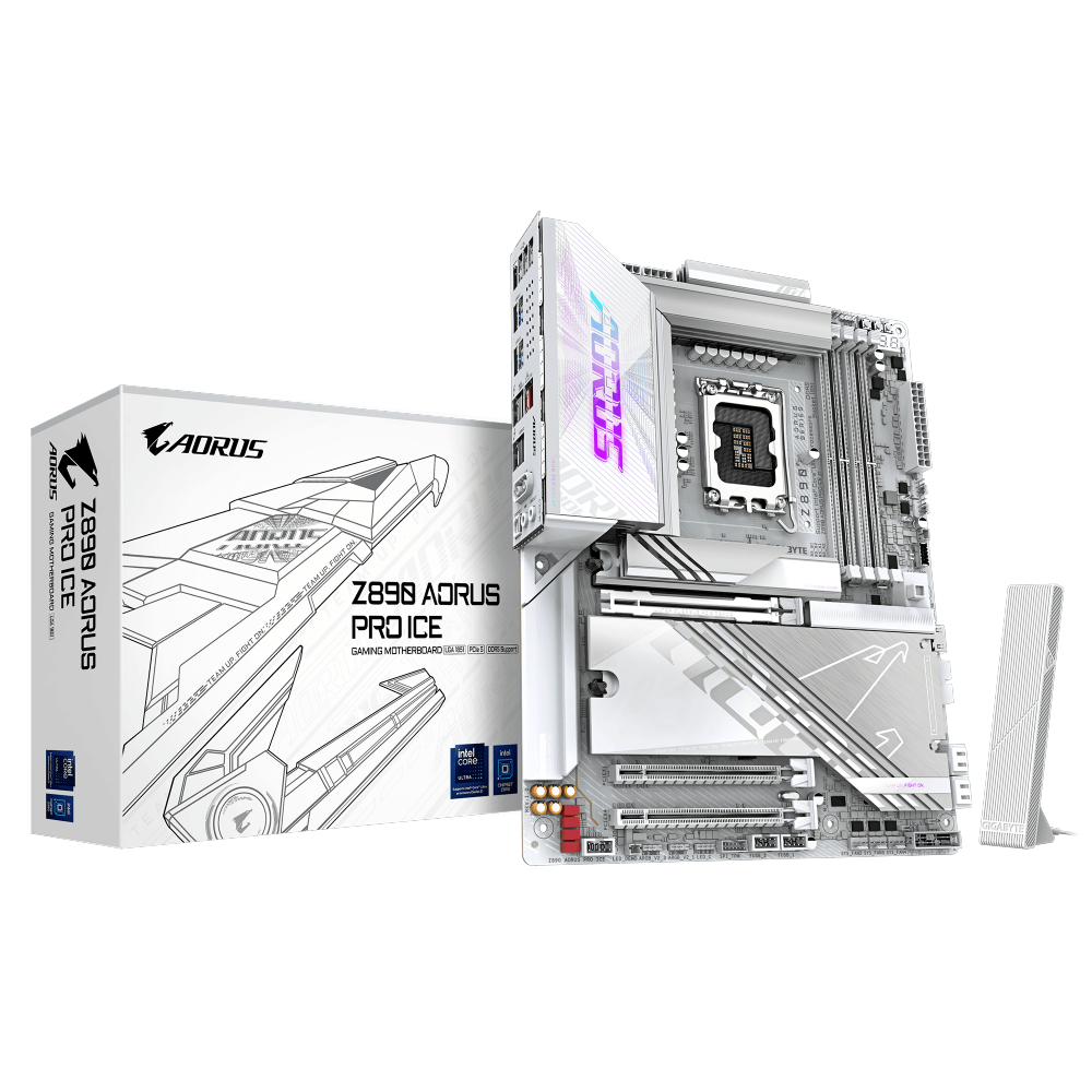 לוח אם Gigabyte Z890 AORUS Pro ICE DDR5 LGA1851