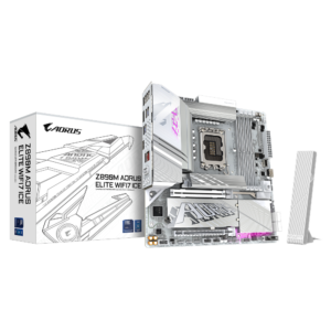לוח אם Gigabyte Z890M AORUS Elite WIFI7 ICE DDR5 LGA1851 לוח אם Gigabyte Z890M AORUS Elite WIFI7 ICE DDR5 LGA1851
