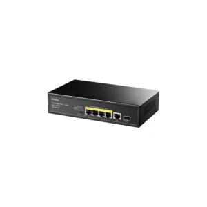 מתג Cudy GS1005PTS1 — 5 פורטים PoE +SFP, 120W מתג Cudy GS1005PTS1 — 5 פורטים PoE +SFP, 120W