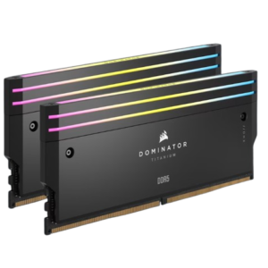 זכרון לנייח Corsair Dominator RGB 32GB 2X16 DDR5 6400MHz C32