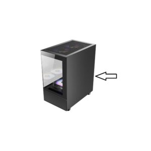 דופן ימין למארז Antec CX200M שחור דופן ימין למארז Antec CX200M שחור
