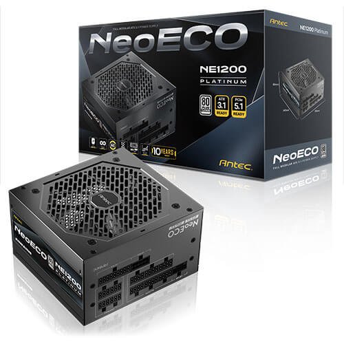 ספק כוח Antec NE1200P 1200W 80Plus Platinum ATX3.1 full modular