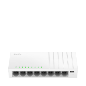 מתג Cudy GS108U — 8 פורטים Gigabit, הזנת Type-C מתג Cudy GS108U — 8 פורטים Gigabit, הזנת Type-C