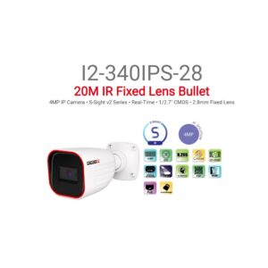 מצלמת צינור Provision BSH-340IPSN 4MP IP PoE 2.8mm מצלמת צינור Provision BSH-340IPSN 4MP IP PoE 2.8mm