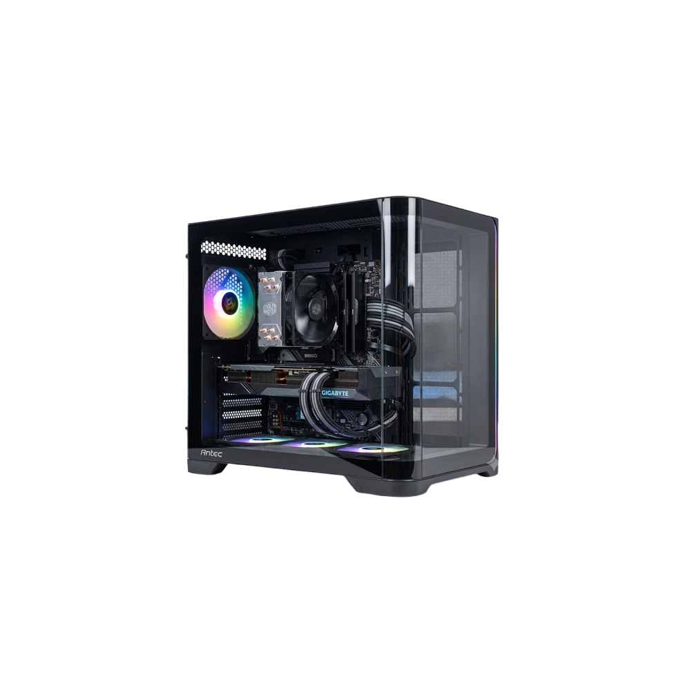 מחשב גיימינג Ultra 5 250KF 32GB 1TB RTX 5060 — C5 Curve ARGB WiFi