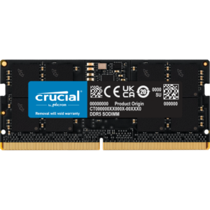 זיכרון לנייד Crucial 16GB DDR5 5600MHz CL46 SODIMM זיכרון לנייד Crucial 16GB DDR5 5600MHz CL46 SODIMM