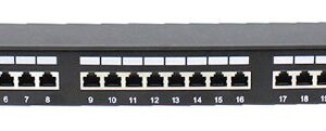 פנל 24 מחברים RJ-45 CAT 6