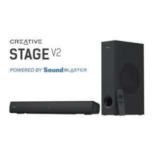 מקרן קול Creative Stage V2 ‏2.1 עם סאבוופר — ‏160W, ‏BT 5.0