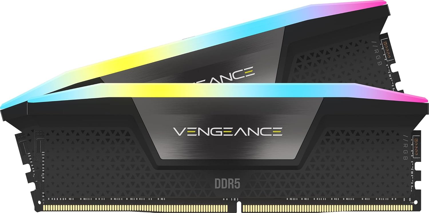 ז.לנייח Corsair Vengeance RGB DDR5 64GB 6000MHZ 2X32 C40 XMP