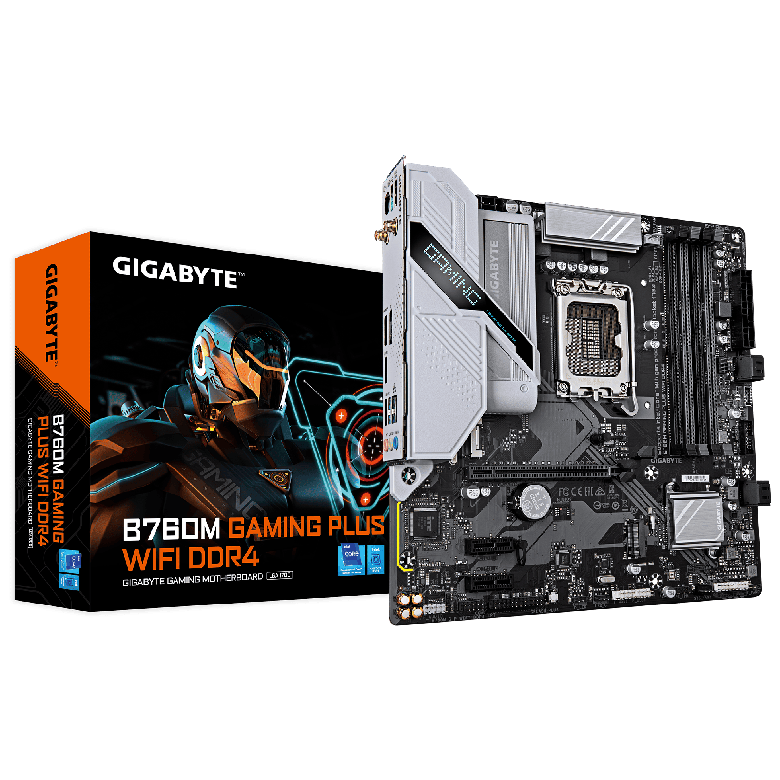 לוח אם Gigabyte B760M Gaming Plus WIFI DDR4 LGA1700